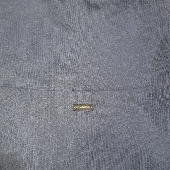 Columbia Sportswear Blue Fleece Lined Wide Collar Women's Sweater Jacket - Picture 6 of 9